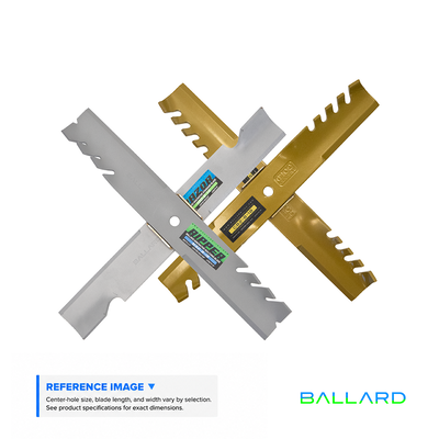 X-BLADE Dual Blade Kit: 17" Long, 7/8" Center Hole, 2.5" Wide (Three Blade System)